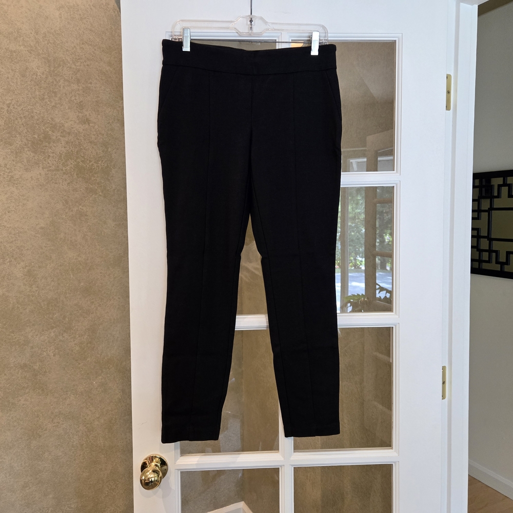 Black Ankle Cropped Pants